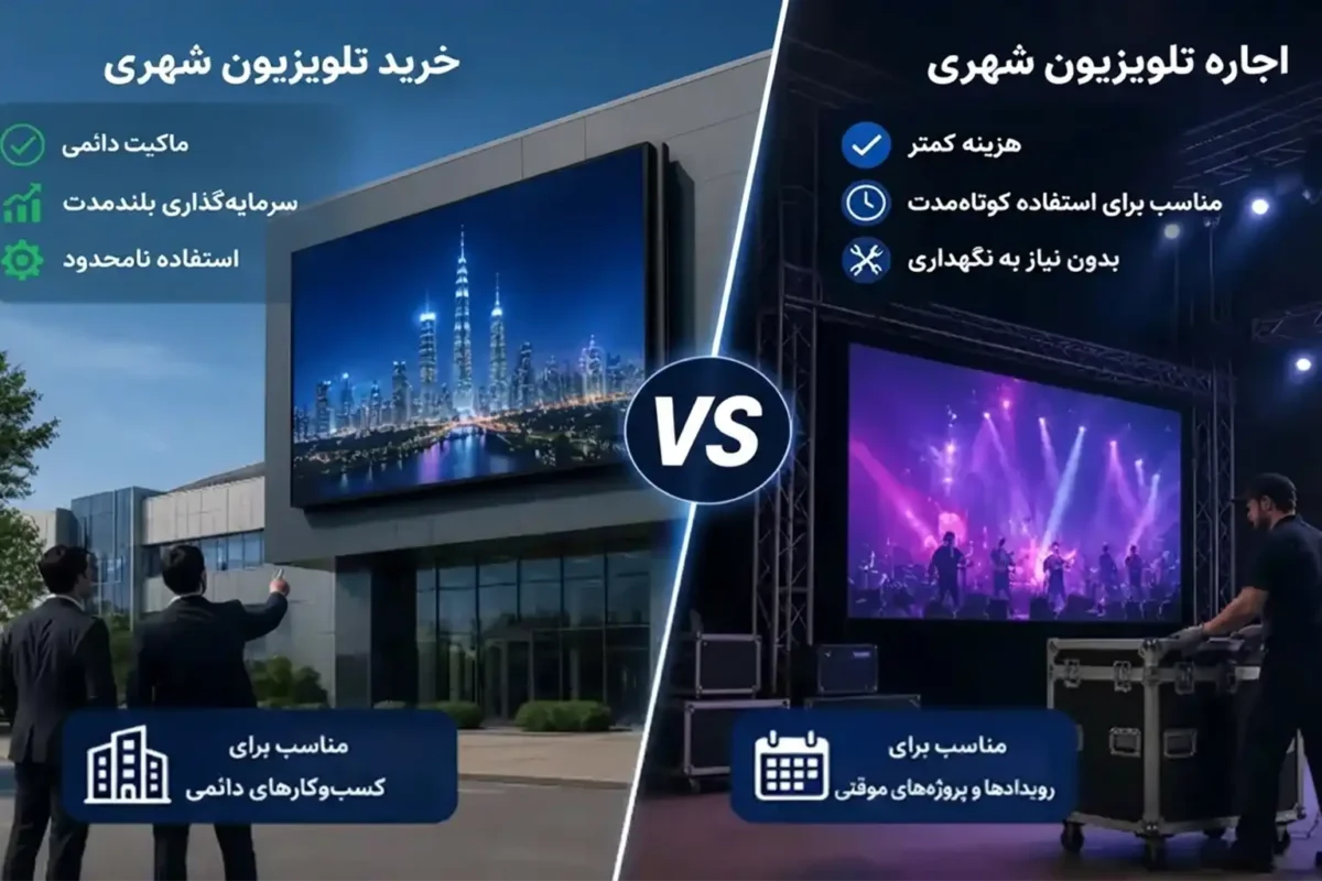 اجاره یا خرید تلویزیون شهری